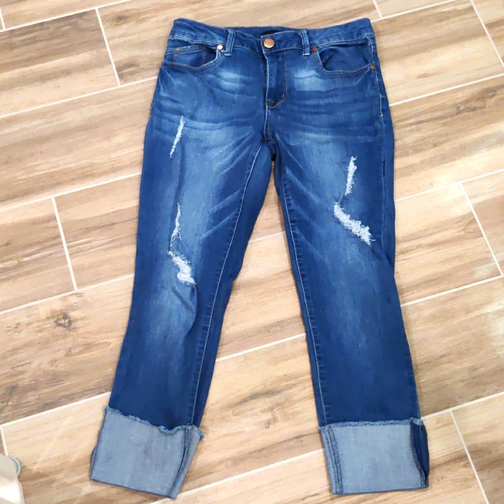 Cuffed Jeans